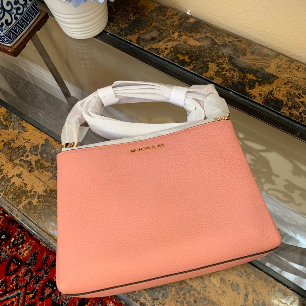 Michael Kors Coral Pink Crossbody Bag